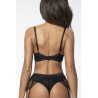 Soutien-gorge tulle et dentelle noir V-10711 - Axami