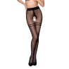 Collants ouverts TI015 20 deniers - noir