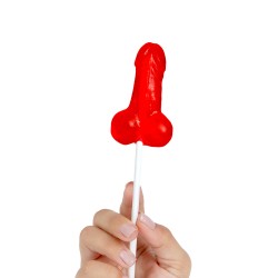 Sucette pénis fraise - Secret Play