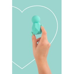 Mini vibro rechargeable BlissKey vert - FairyGasm