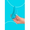 Mini vibro rechargeable DelightfulWave bleu - FairyGasm