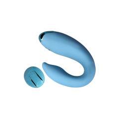 Vibro pour couples PleasureBerry bleu - FairyGasm