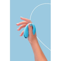 Vibro pour couples PleasureBerry bleu - FairyGasm