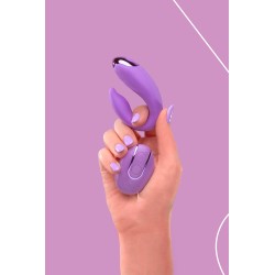 Vibro pour couples PleasureBerry violet - FairyGasm