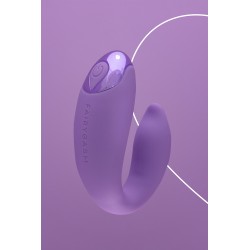 Vibro pour couples PleasureBerry violet - FairyGasm