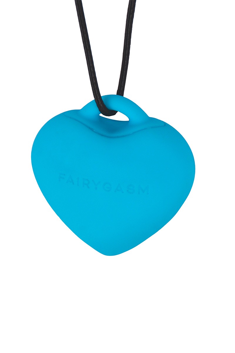 Stimulateur pendentif PleasureStone bleu - FairyGasm