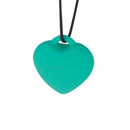 Stimulateur pendentif PleasureStone vert - FairyGasm