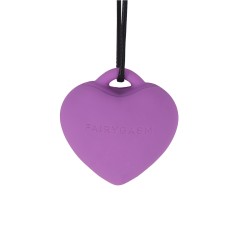 Stimulateur pendentif PleasureStone violet - FairyGasm