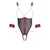 Body de bondage ouvert et seins nus - Cottelli Bondage