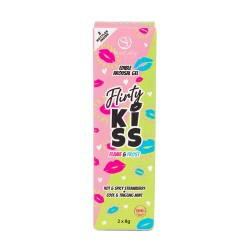 Pack 2 gels pour sexe oral Flirty Kiss - Secret Play