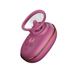 Pompe clitoridienne avec léchage et vibrations - She.E.O