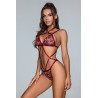 Body sexy rouge - J Lingerie